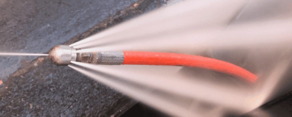 hydro jetting jetter spraying